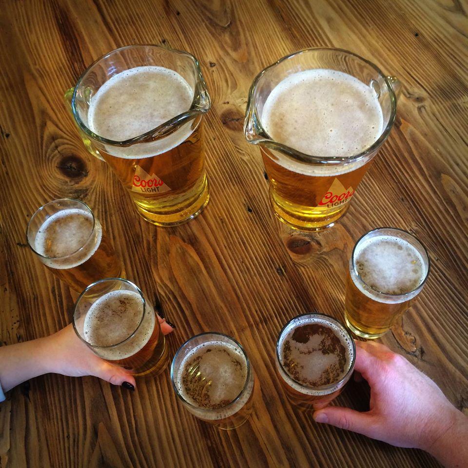 Coors Light Pitcher Coors Light for College Hoops Madness at Mac’s Wood Grilled