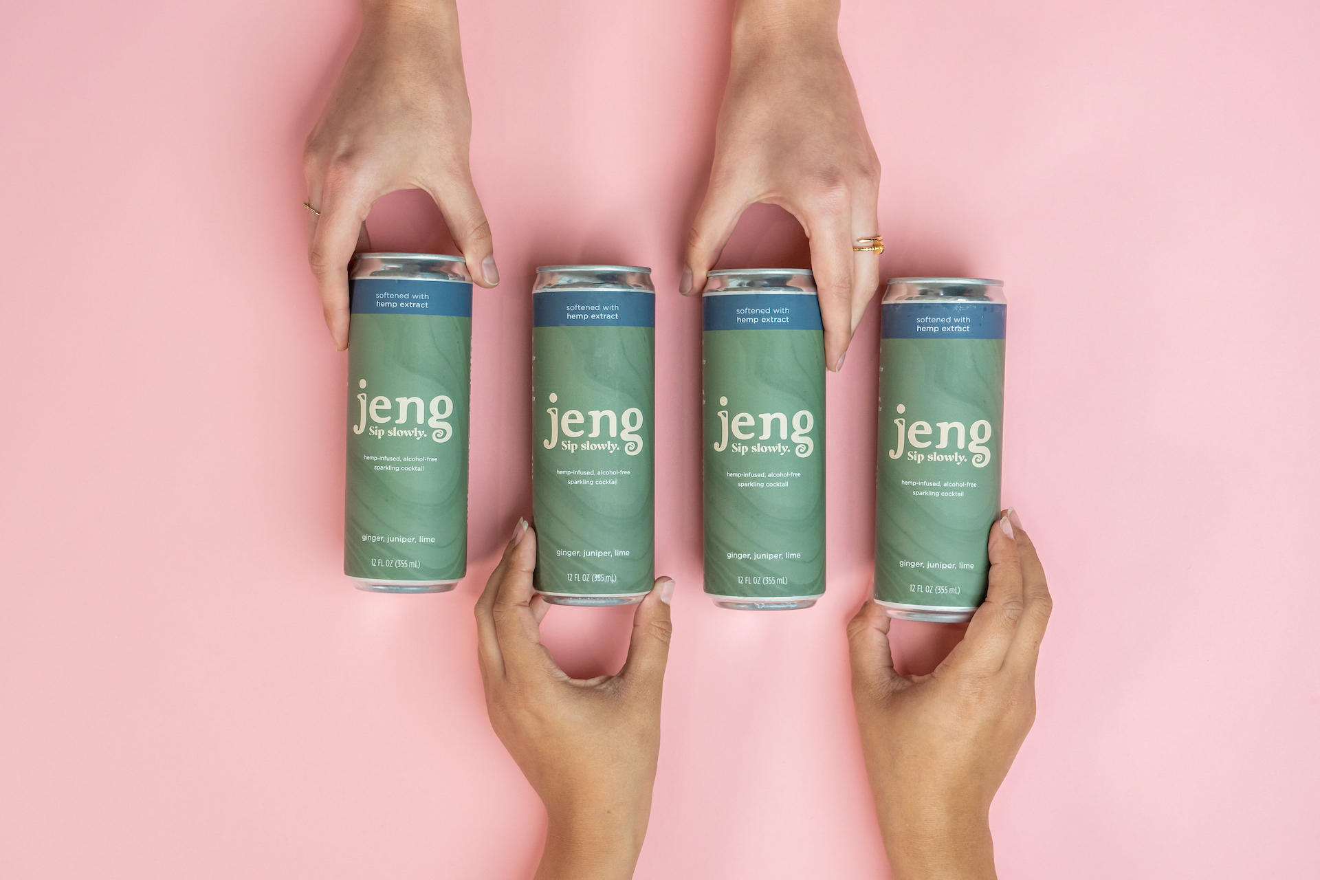 Image for Hemp infused Cocktail Company, jeng, Partners with Oath Distributing in Illinois and Michigan