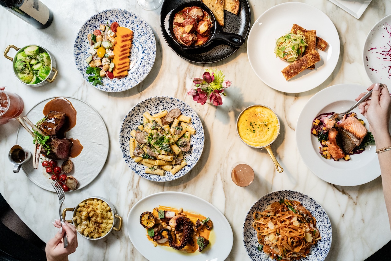 Dining Table 2024 Lifestyle 1 for Torali Restaurant at The Ritz Carlton, Chicago Debuts a New Menu Showcasing Autumn & Winter Flavors