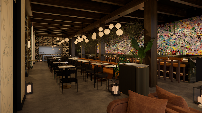 Entry for LIA A Fusion of Art and Dining Debuts this Spring in Chicago