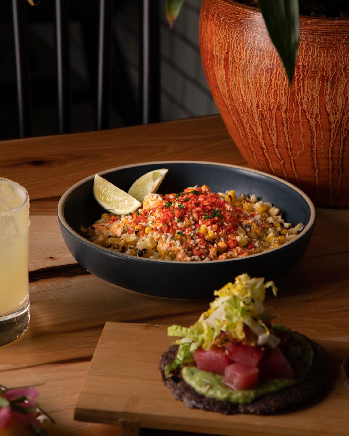Elotes 1 for Veggie Friendly Dishes from Bar Chido to Celebrate Vegetarian Month