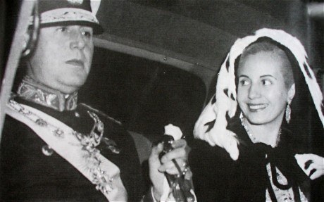 Eva and Juan Peron 2987218c for Buenos Aires 1950 Retro Halloween Dinner at Artango