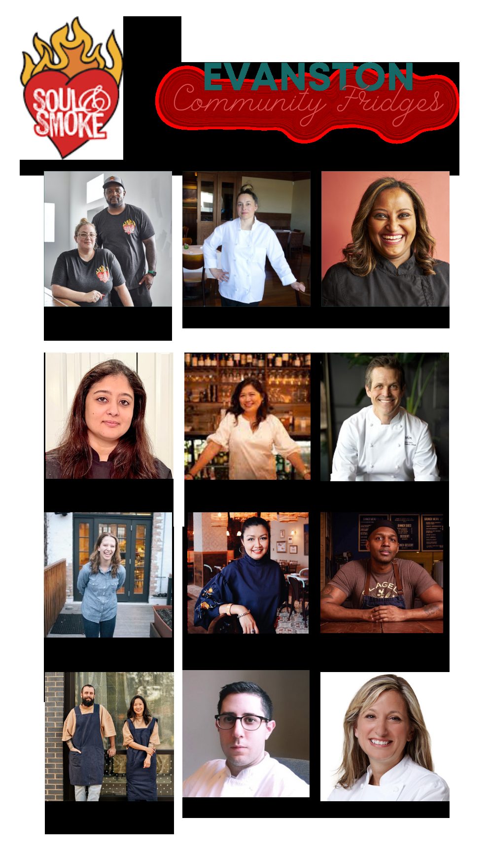 Evanston 12 Vertical Final Final for Chefs Join Together Providing Meals to the Community Fridge Located Outside Evanston’s Soul & Smoke Restaurant