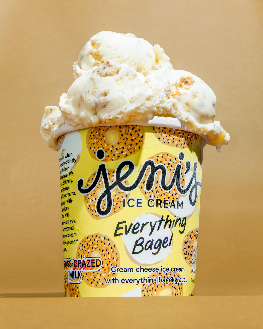 Everything Bagel Hero Pint2 for Jeni’s Everything Bagel is Back at Chicagoland Scoop Shops for a Limited Time