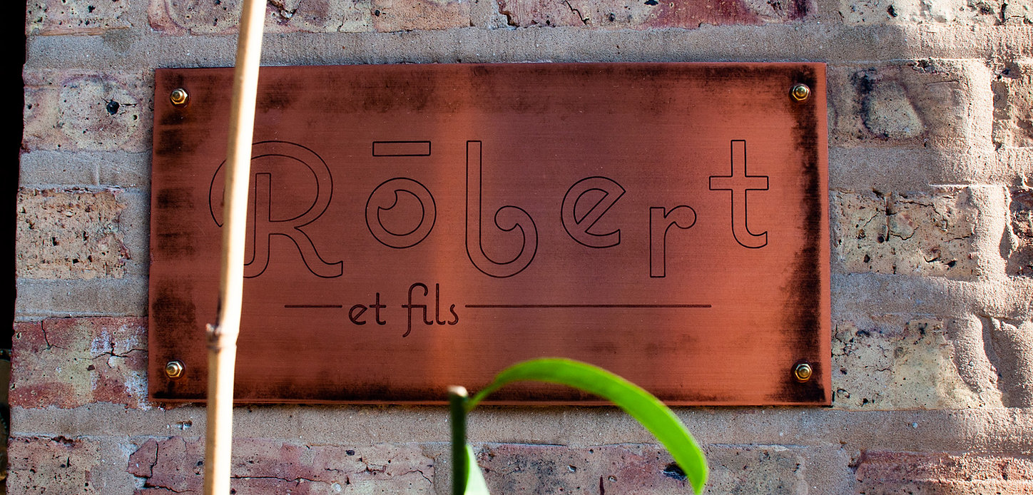 Exterior Signage for Robert et Fils Celebrates Beaujolais Nouveau Day November 17th