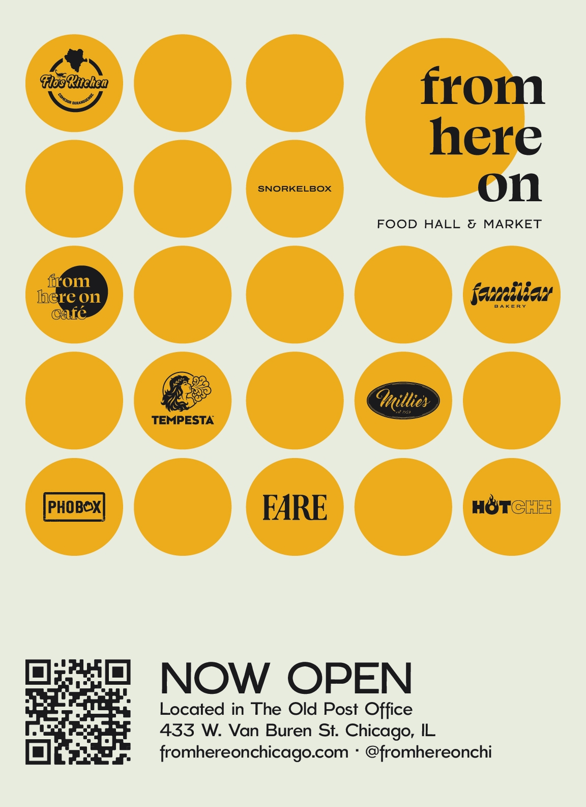 Fho Nowopenflyer for From Here On October Events at the Old Post Office