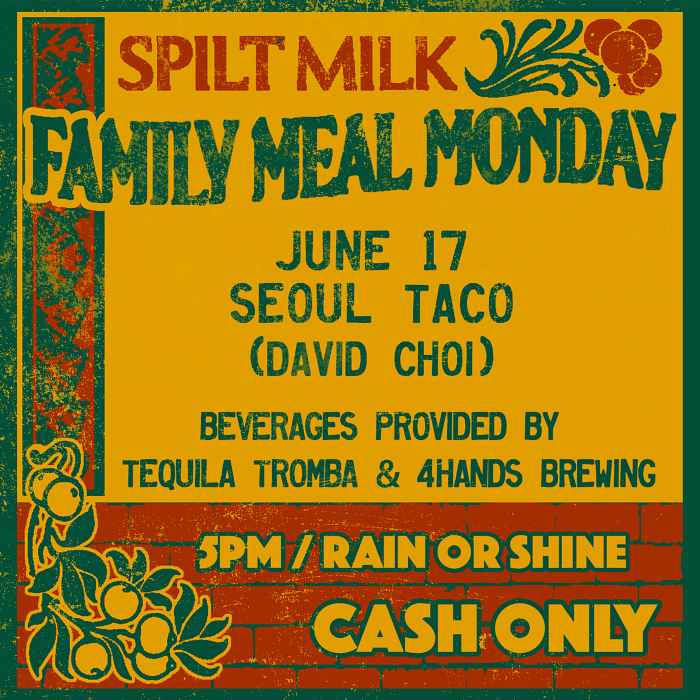 Fmm David Choi for Seoul Taco + Nudo House St. Louis collaboration at Spilt Milk