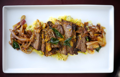 Feni Beef Short Ribs 400 Pixels for A Modern Indian Dinner on Easter Sunday at Mango Pickle