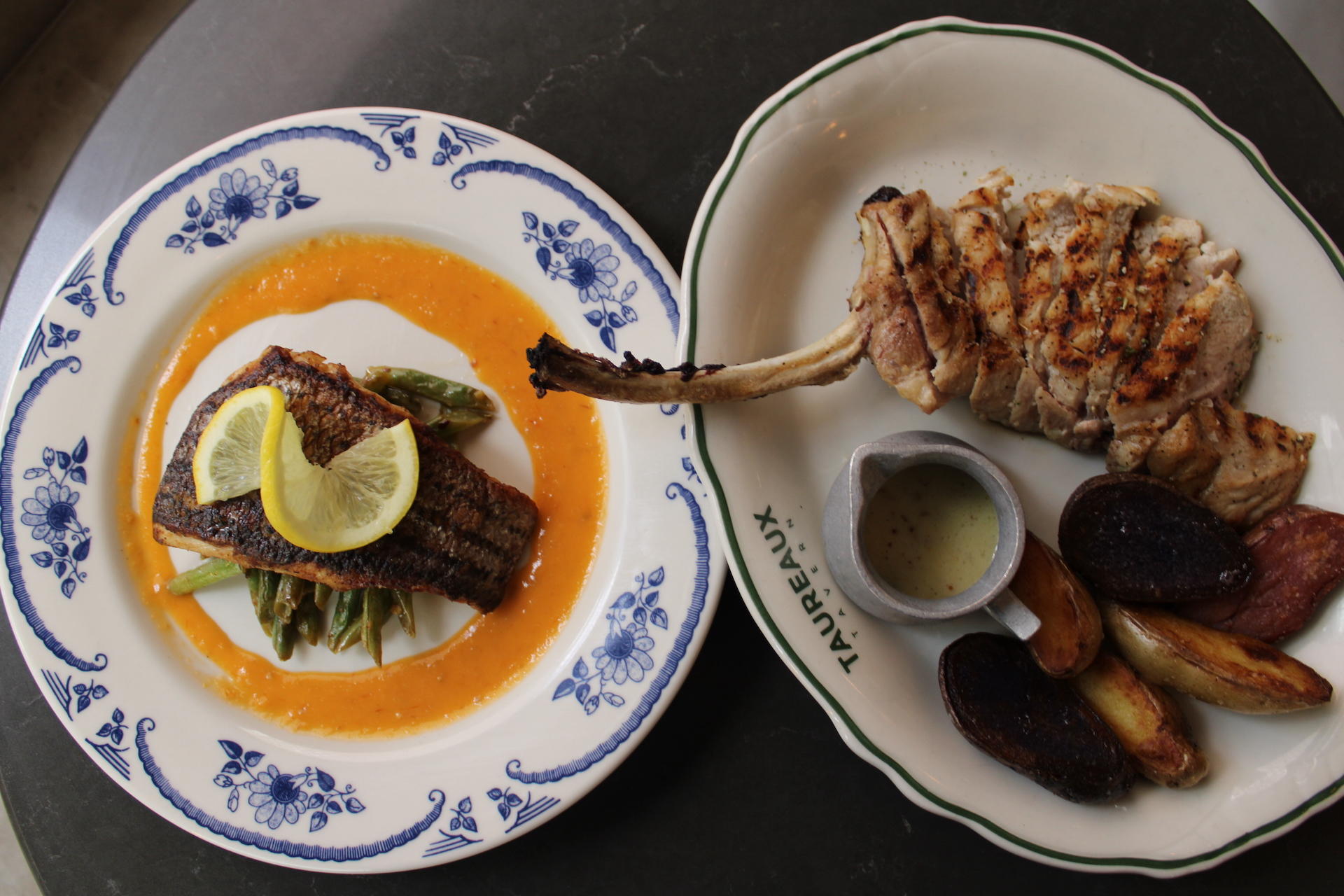 Food Spread P C C Louise for Taureaux Tavern Introduces Spring and Summer Menu Additions