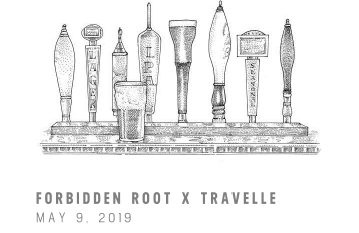Forbidden Root X Travelle 1 for Travelle at The Langham Partners with Forbidden Root For One Night Only Beer Dinner
