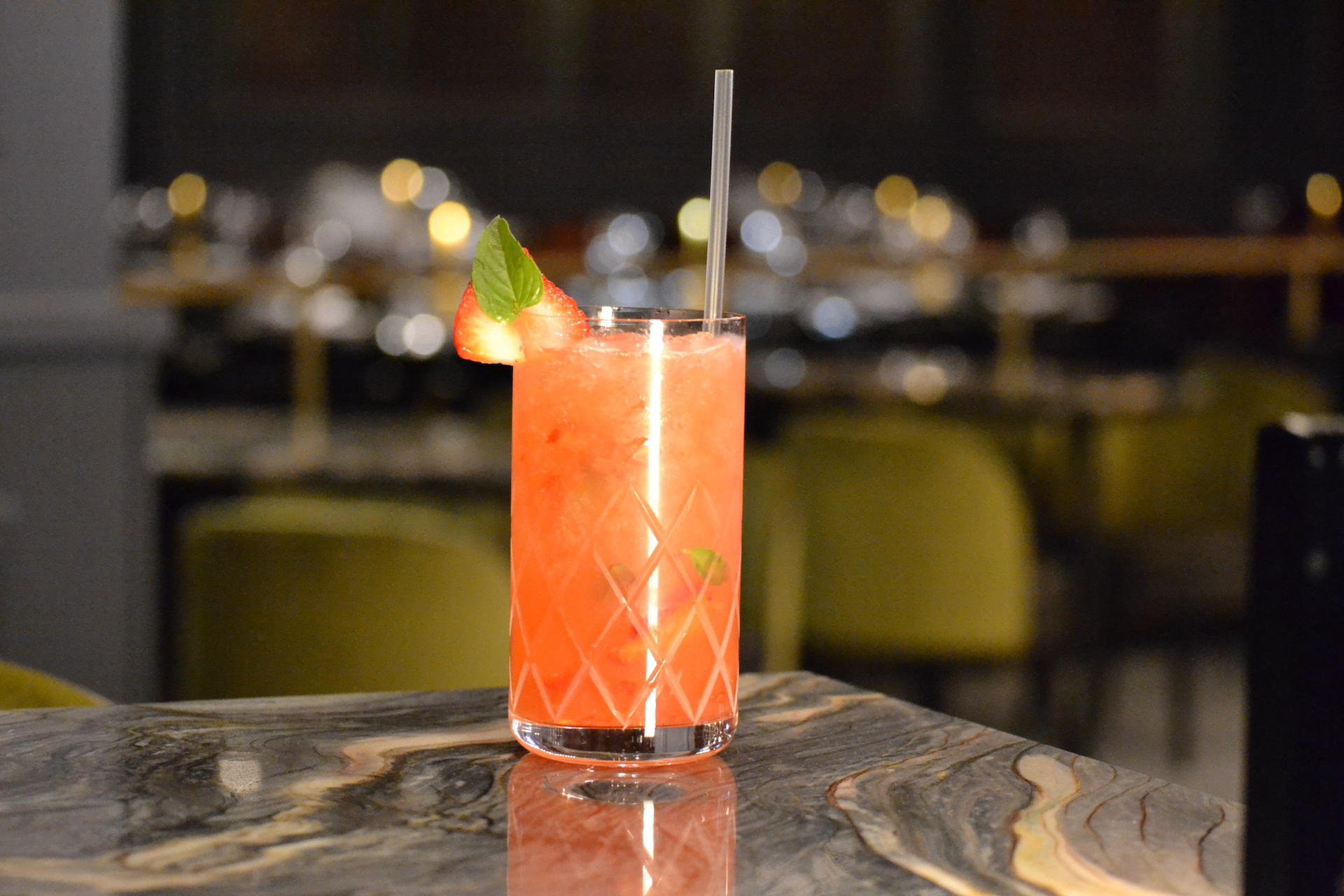 François Frankie Frankie Strawberry Basil Smash for François Frankie Hosts Weekly Jazz Tuesdays