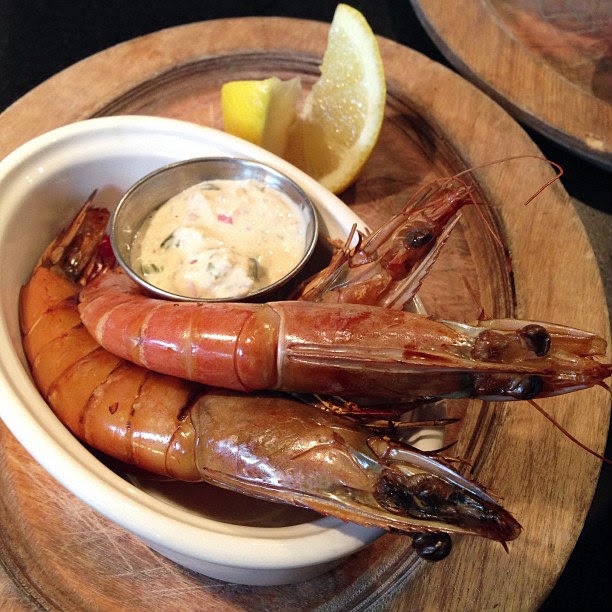 Frontier Smoked shrimp for Frontier Hosts Fat Tuesday Shrimp Boil