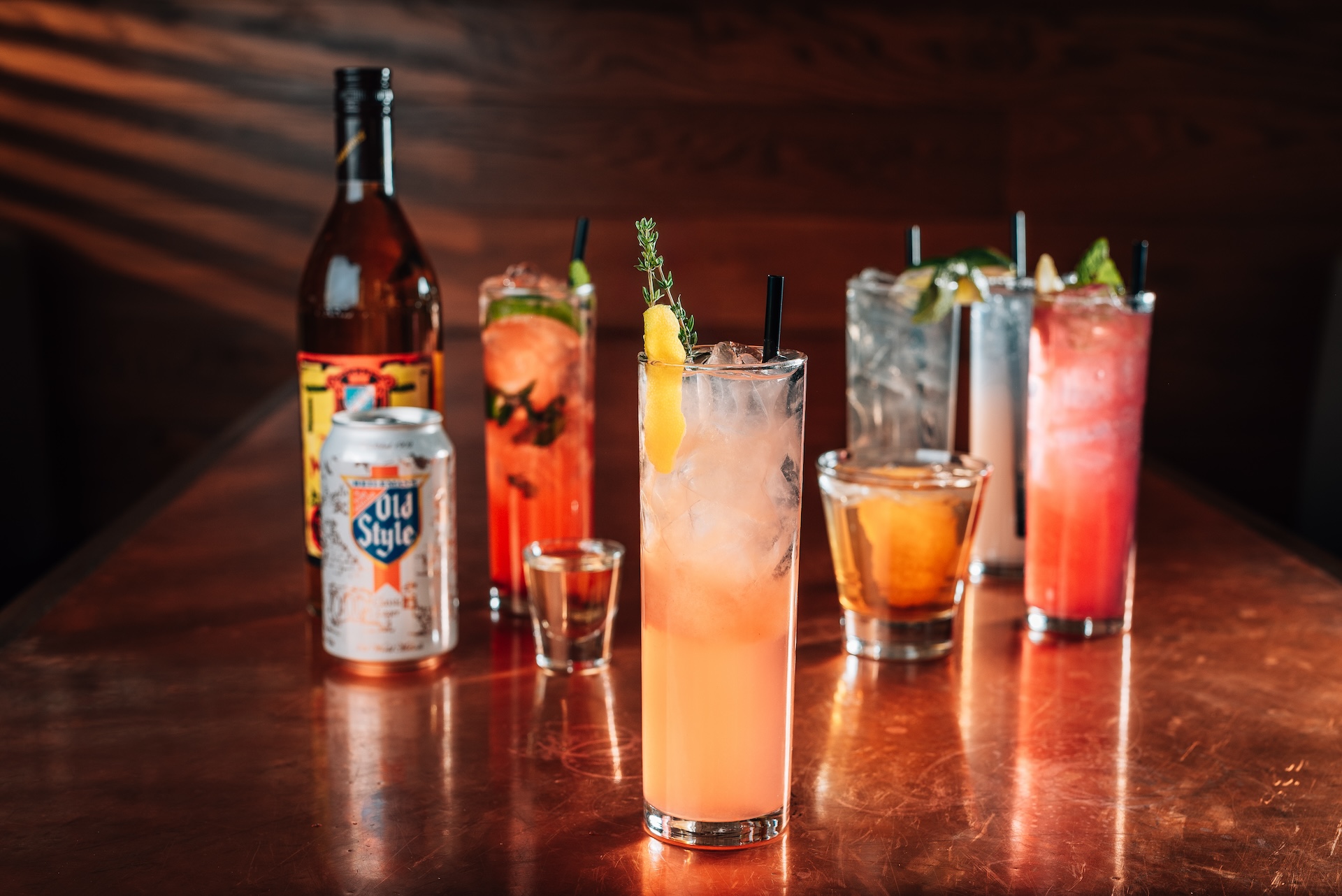 Group Cocktails2025 Bourbon Raspberry Lemondae Fizz for Where to Catch the Kentucky Derby 2025