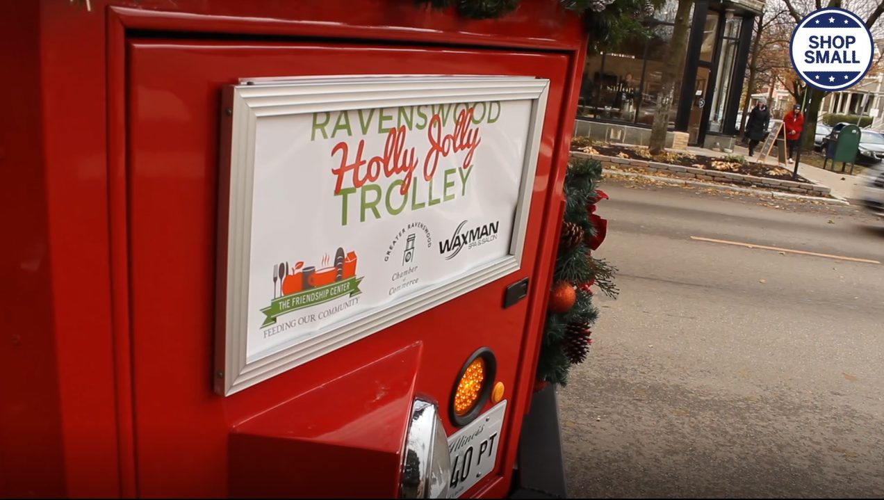 Holly Jolly Trolley 1 for Free Holly Jolly Trolley Returns to Ravenswood for Small Business Saturday