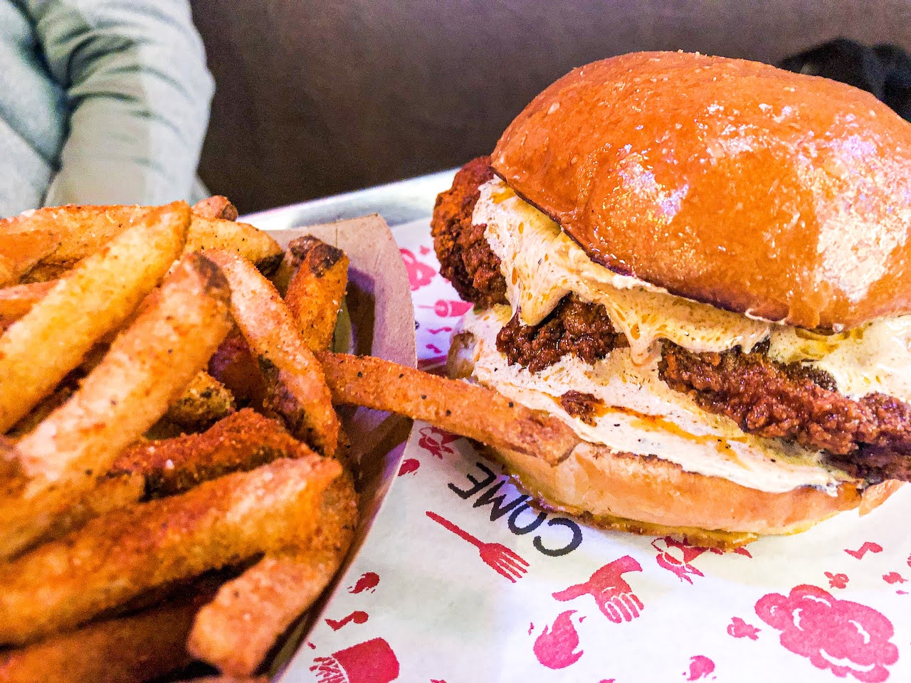 Image for Fry the Coop's Motto Says it All: "Life IS Better with Hot Chicken"