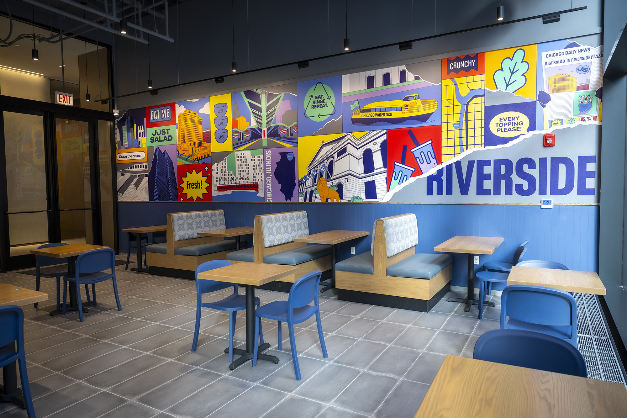 Lrp 2338 M for Just Salad Celebrates Grand Reopening of Riverside Plaza Location