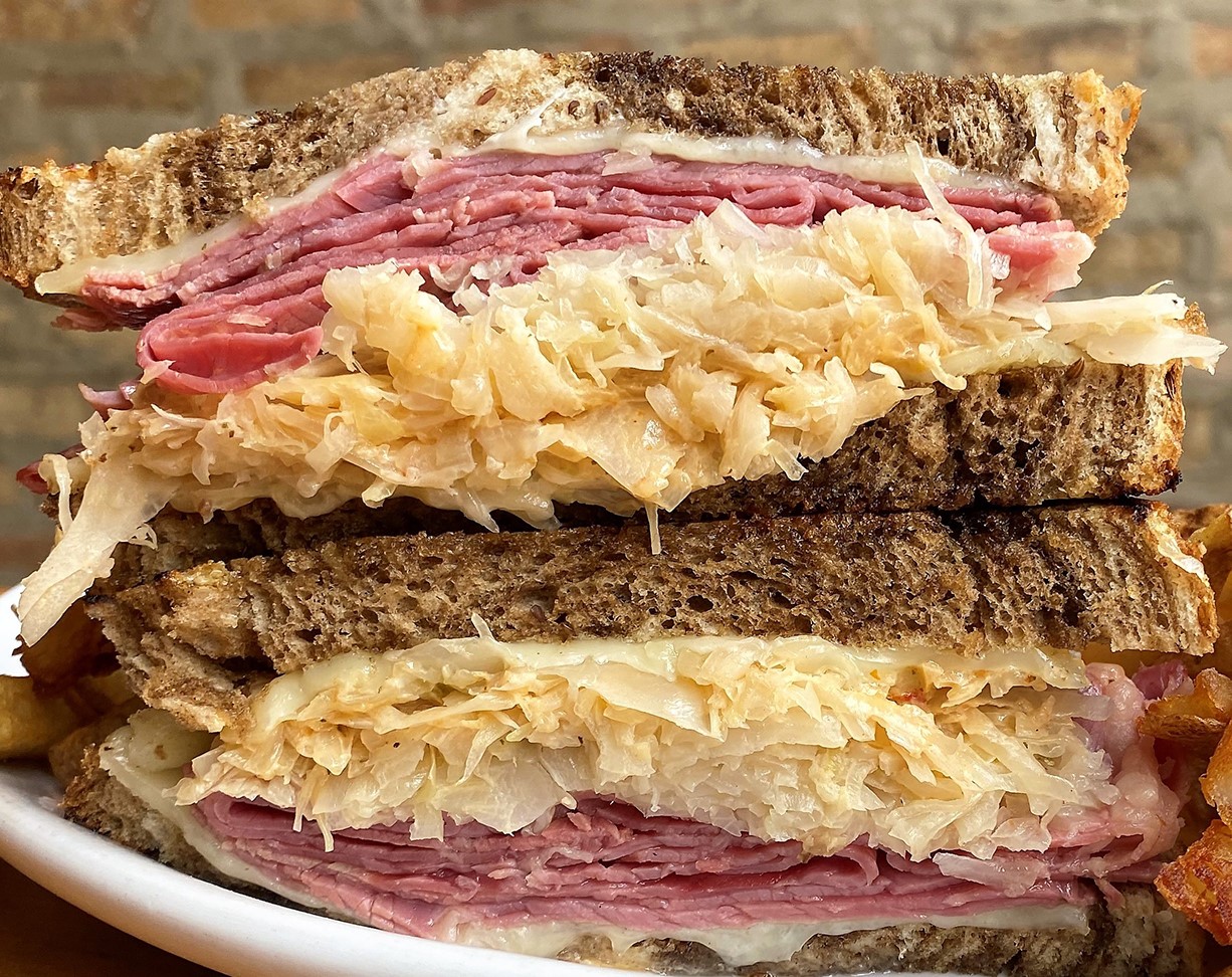 Macs Wood Grilled Reuben Jpeg 2 for St. Patrick’s Day Specials at Mac’s Wood Grilled