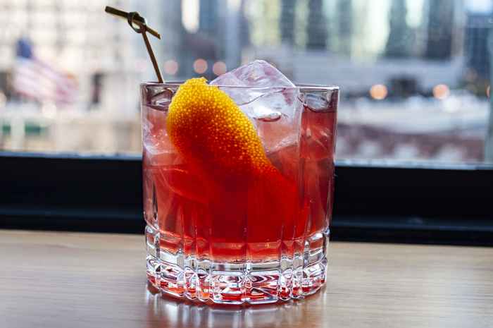 Marshalls Landing Winter Old Fashioned for National Rum Day at Marshall's Landing