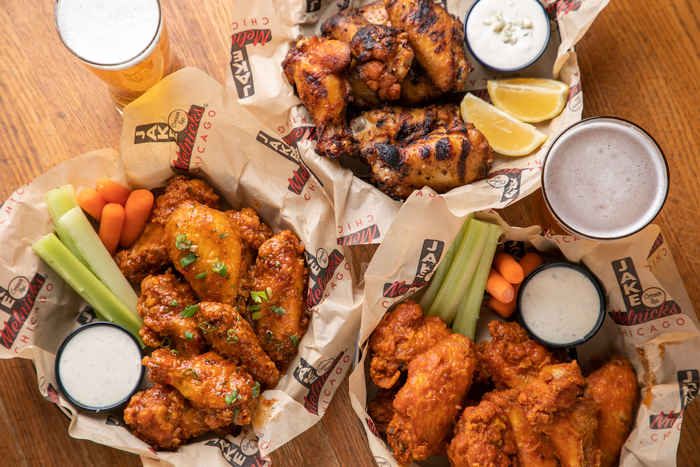 Melnicks6813 for National Chicken Wing Day at Jake Melnick's Corner Tap