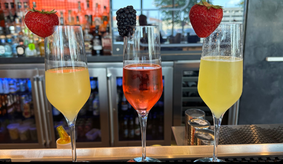 Mimosas Thorn for Thorn Restaurant & Lounge Launches Bottomless Mimosa Brunch
