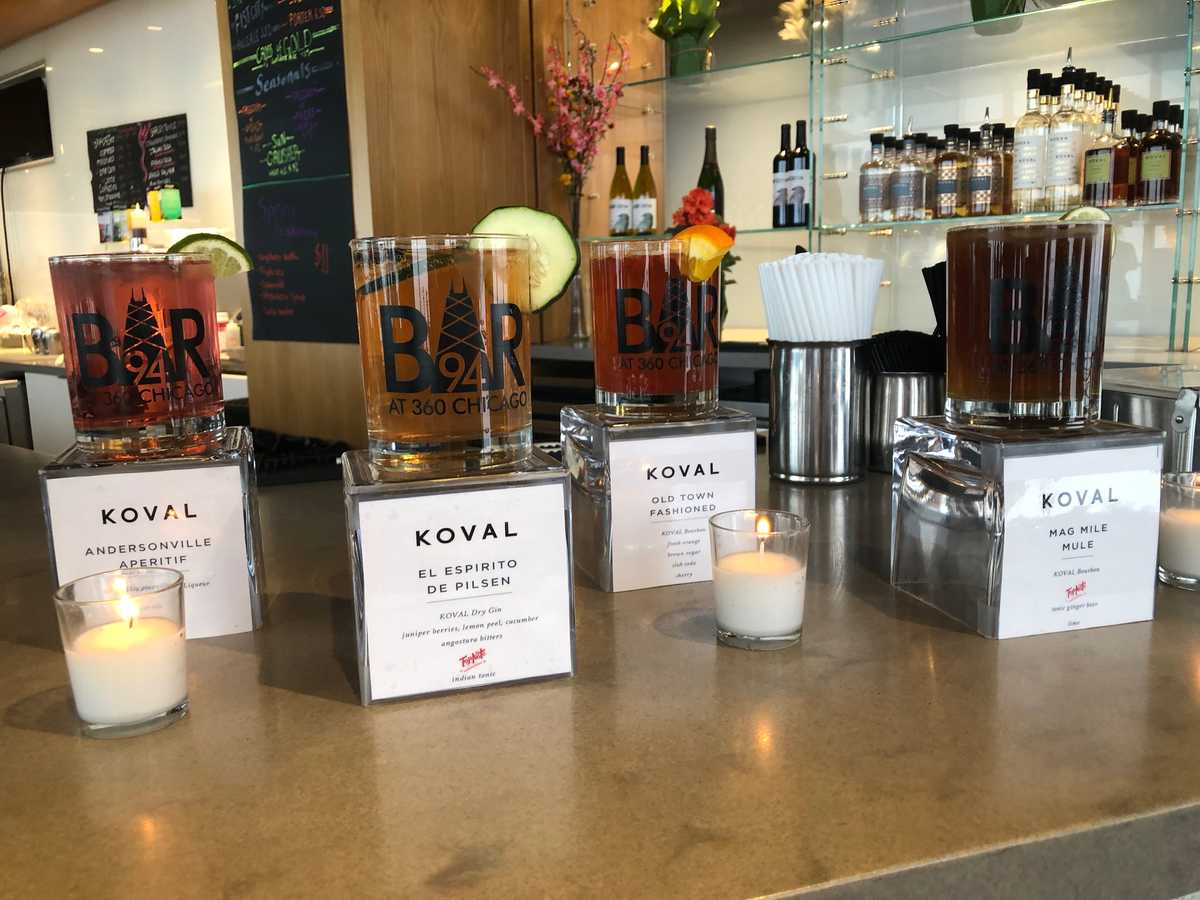 Neighborhood Takeover Cocktails By Koval for 360 CHICAGO and BAR 94 Announce Neighborhood Takeover with KOVAL Distillery