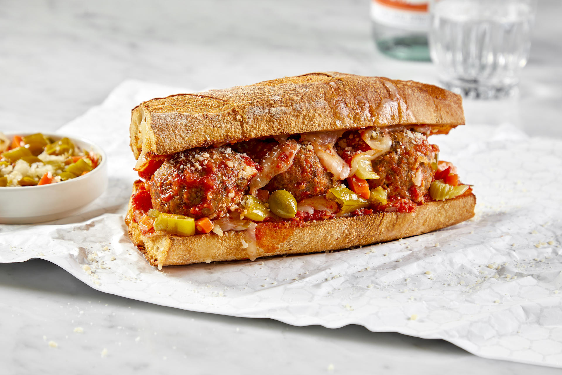 Nonna S 061720 Sando Meatball for New Punch Card Special at Nonna's