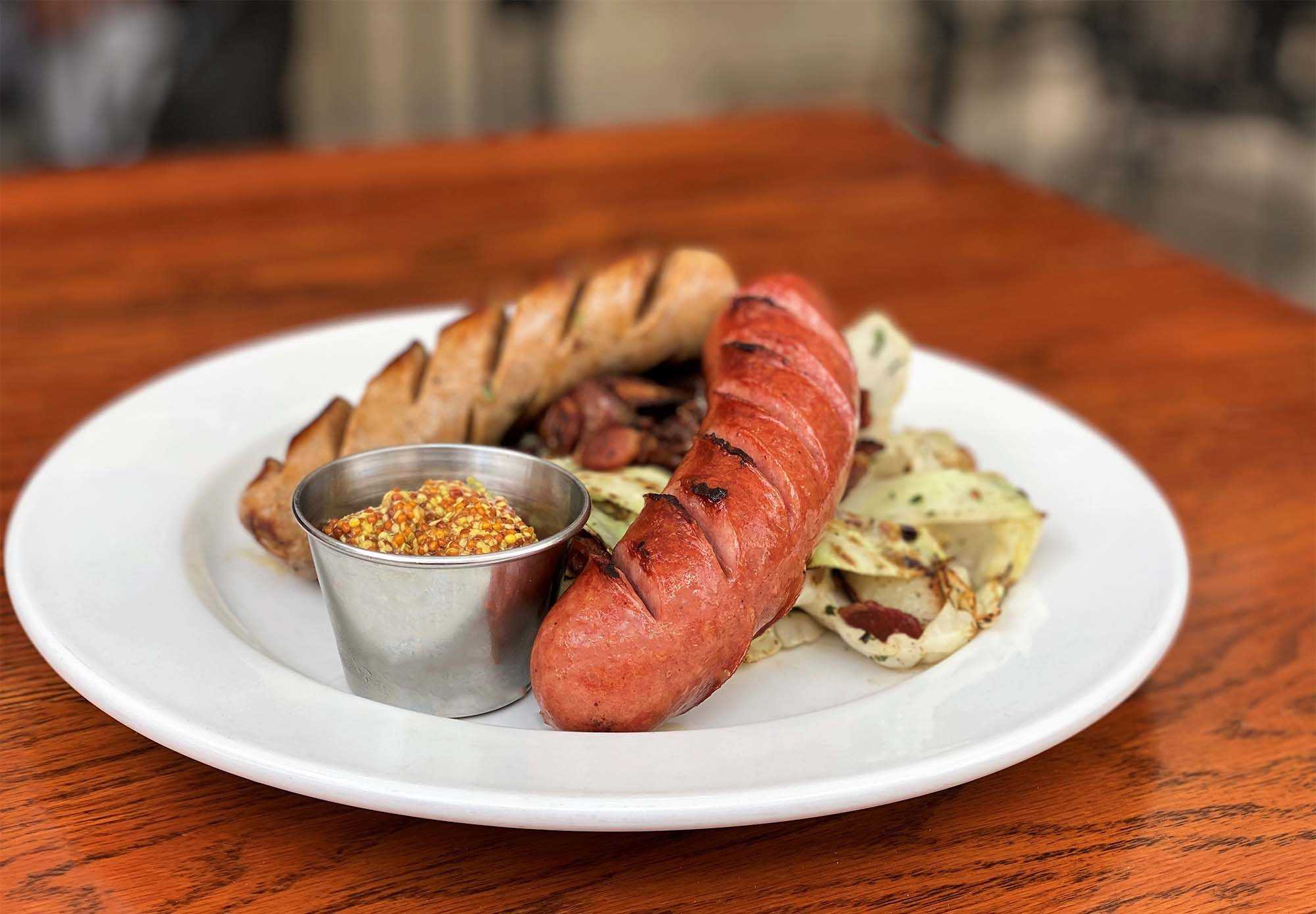 Oktoberfest Sausage Edited One for Oktoberfest at Tuman’s Tap & Grill