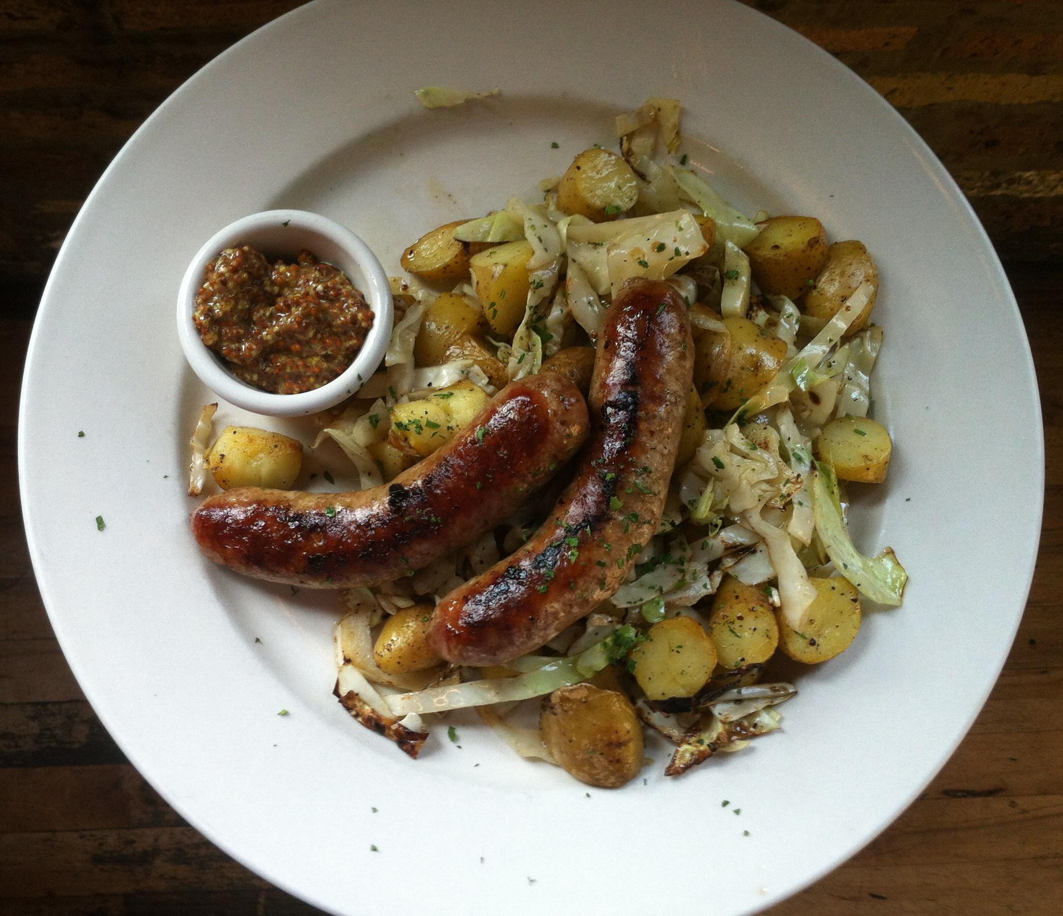 Oktoberfest Sausage for Oktoberfest Specials at Tuman's Tap & Grill