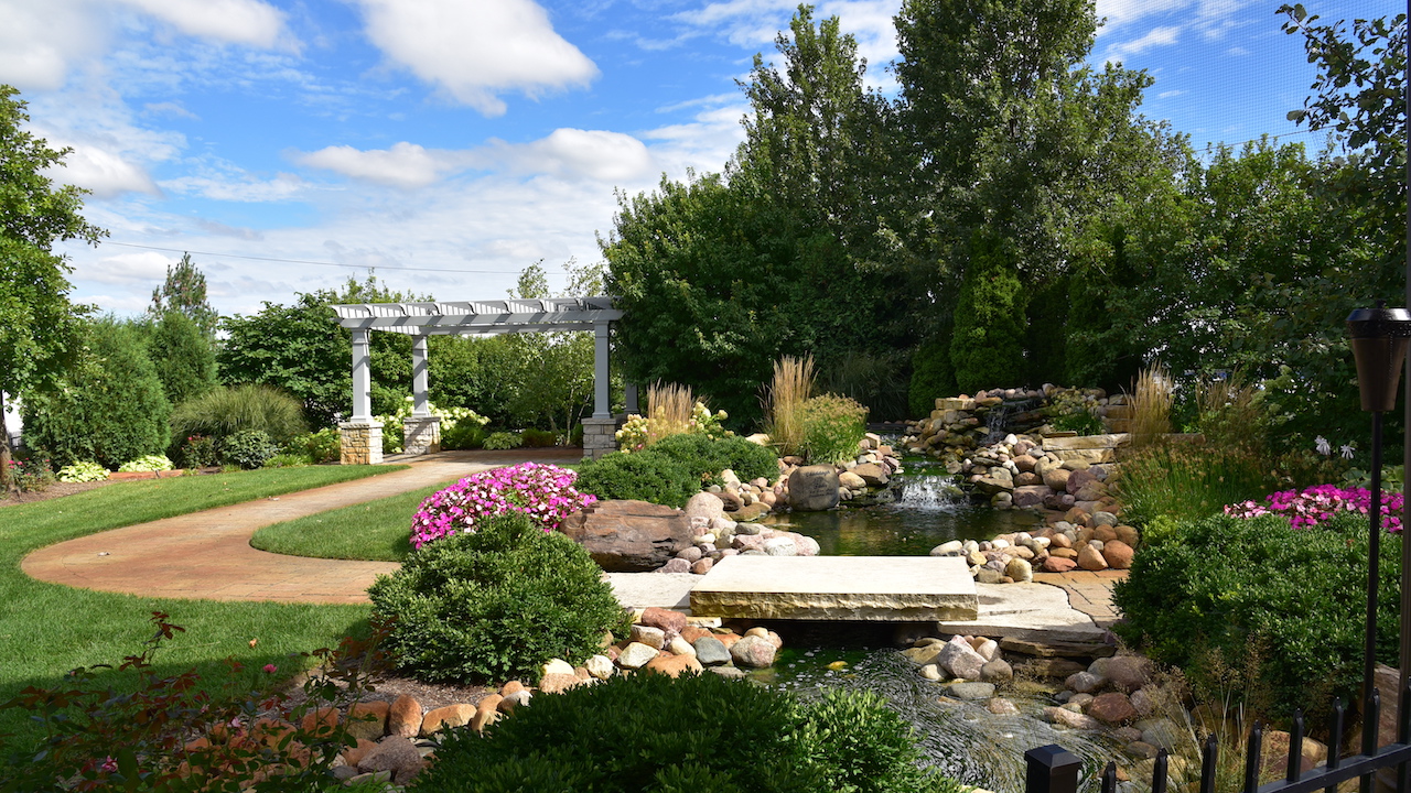 Pergola And Waterfall 1 for Gaelic Park Chicago to Host Notre Dame Season Opener Watch Party September 3rd