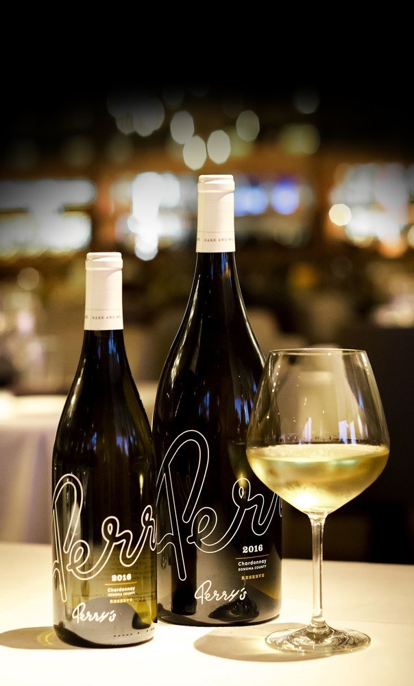 Perrys Chardonnay Photo for National Wine Day & National Chardonnay Day, Friday, May 24, at Perry's Steakhouse & Grille in Oak Brook