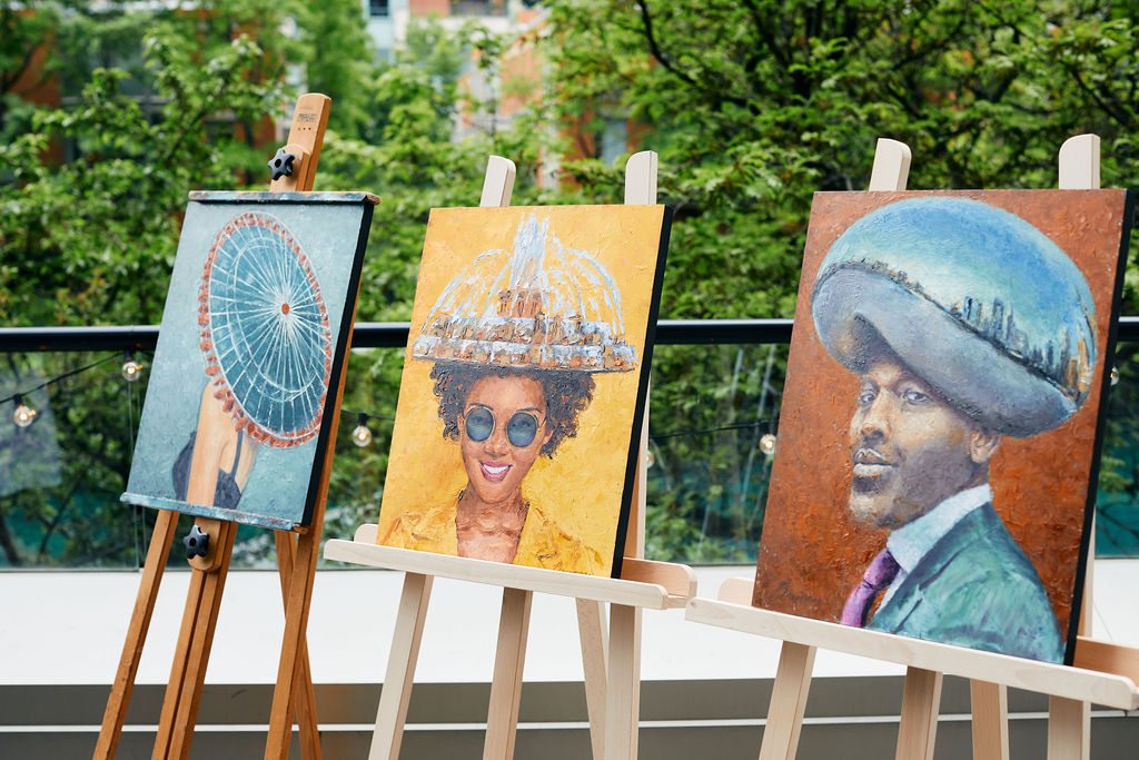 Press Image 1 for Portraits of People "Wearing" Chicago Icons Launches at Pinstripes on June 21