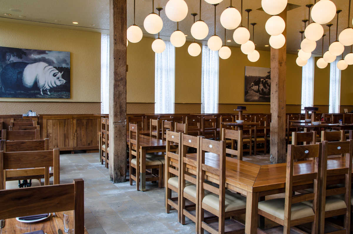 Publican Interior Joni Kat Anderson for North Carolina's Brewery Bhavana Pop Up at The Publican for Dim Sum Takeover February 26