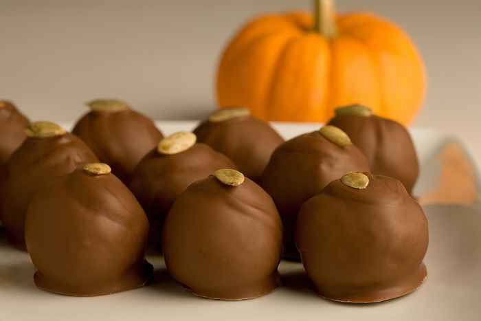 Pumpkin Truffle High Res for Coffee and Chocolate: A Pairing Event with Local Chicago Roasters