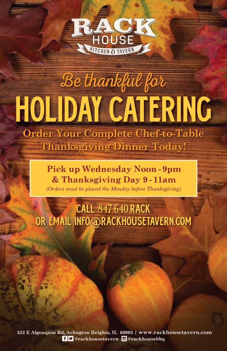 Rhkt Thanksgiving Catering Web 0918 for Thanksgiving Pickup at Rack House