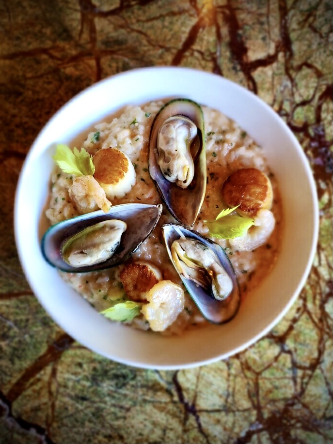 Risotto Formentos for A Very Wixter Winter Collaboration Pairs Up Sustainable Seafood and Chefs