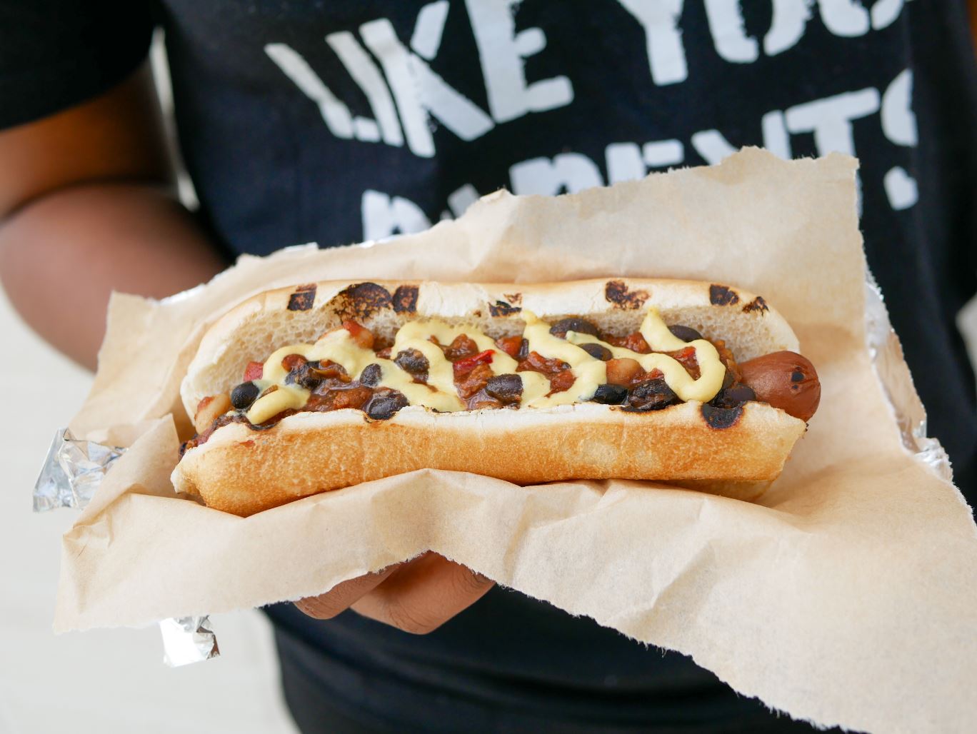 Sub Chili Dog for Vegan Chicago Style Chili Dog Launches at Stand Up Burgers in Chicago