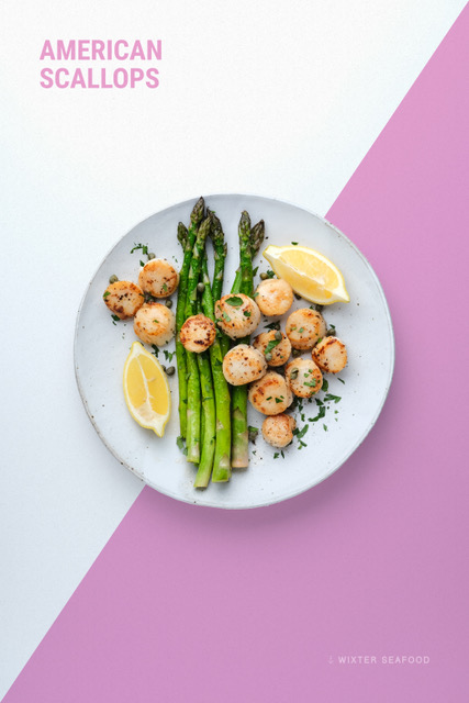 Scallops Recipe 05 V1 for Wicker Park's, Wixter Seafood, Launches Distribution Partnership with Midwest's Fortune Fish and Northeast's Wegmans