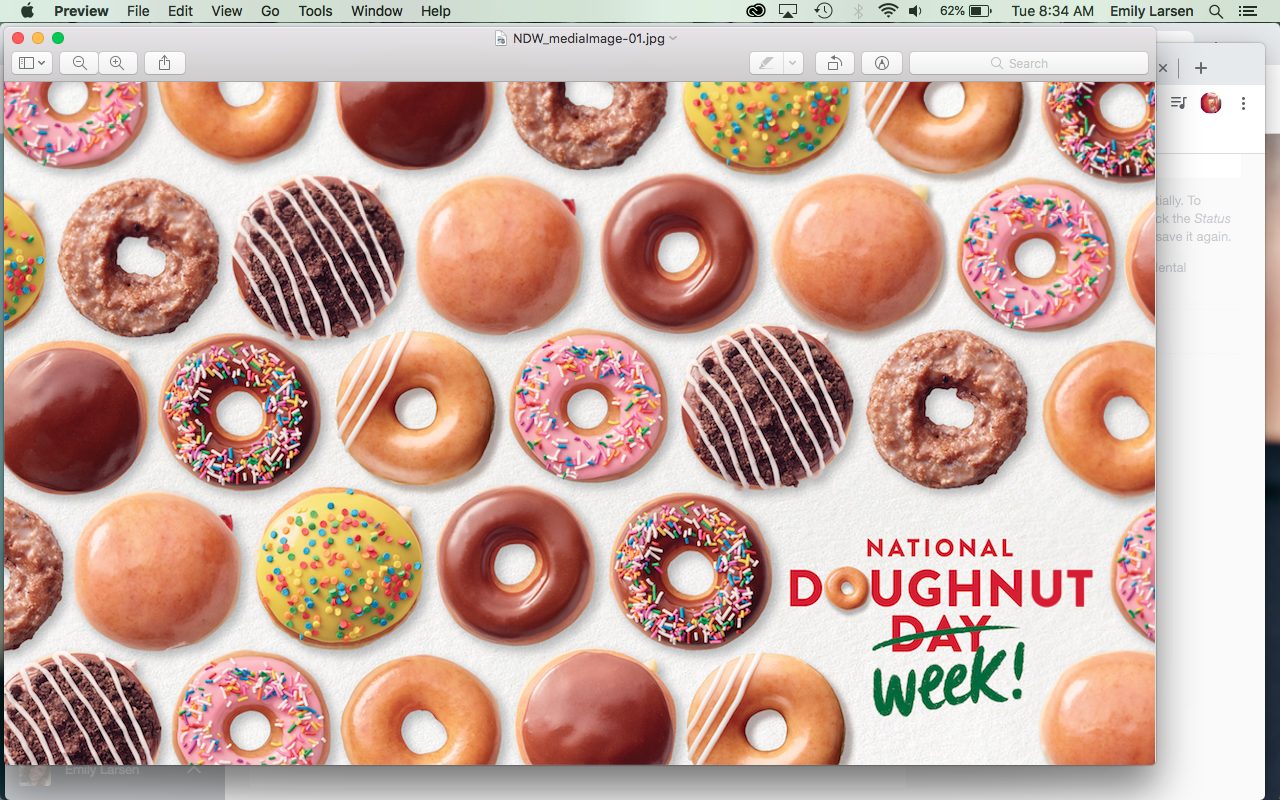 Screen Shot 2020 05 26 At 8 34 38 Am for KRISPY KREME Chicagoland Turning National Doughnut Day Into National Doughnut Week June 1 5 With FREE Doughnut Of Choice