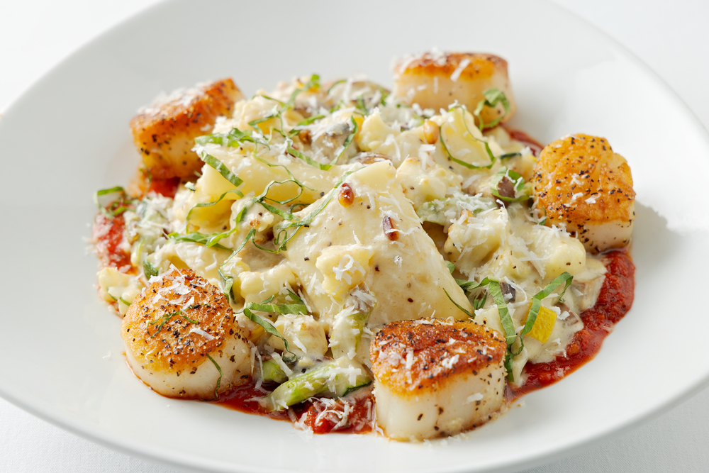 Seared Scallop Pasta Low Res Perrys Steakhouse 20240822 317 for Perry’s Steakhouse Launches New Menu & September Promotions