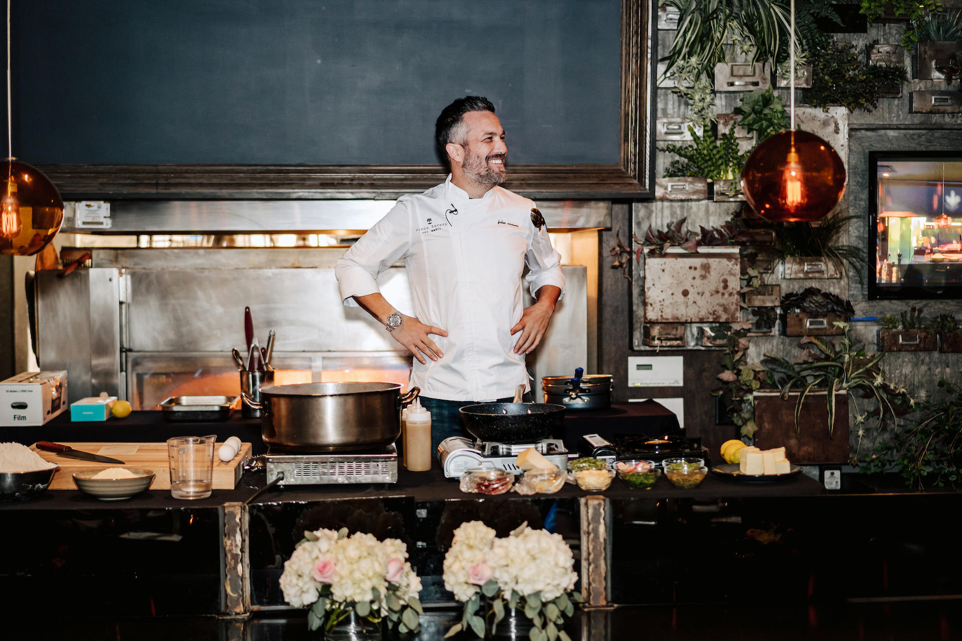 Siena Tavern Fabio Live 102 for Summer in Siena Culinary Experience at Siena Tavern, August 4th