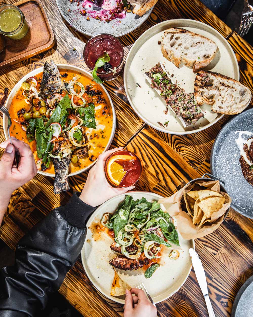 Spring Menu Overview La Luna 38 for La Luna in Pilsen Introduces New Spring Menu