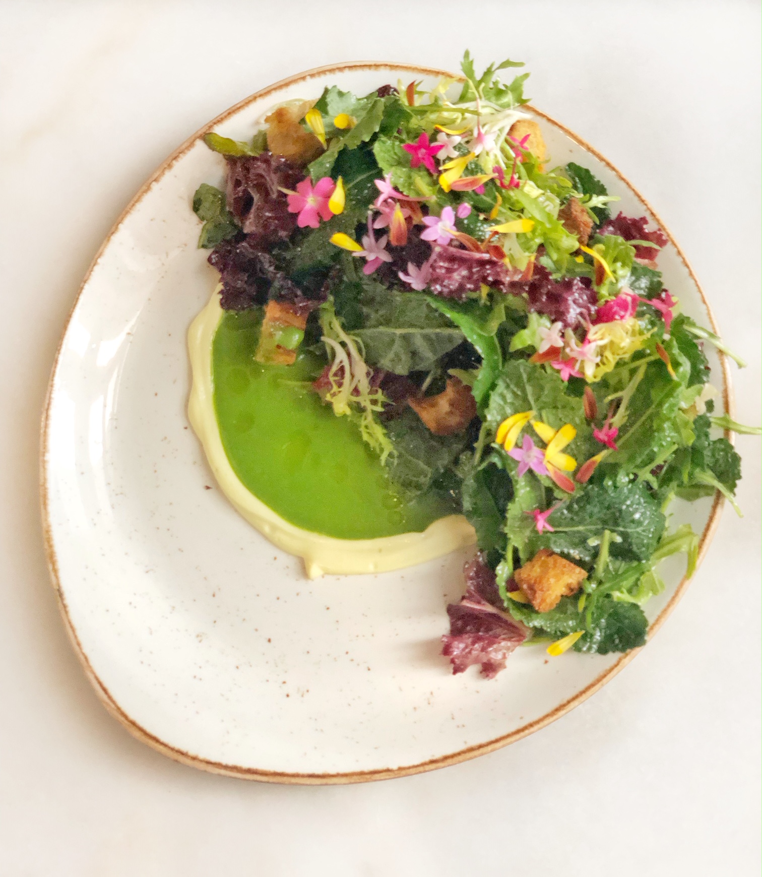 Spring Lettuce Salad for Spring In Full Bloom with the Fairmont Chicago, Millennium Park’s New Seasonal Menus