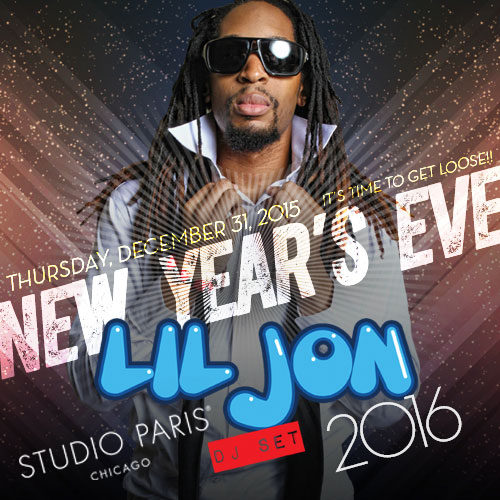 Studio Paris NYE for It’s Time to Get Loose: New Year’s Eve with Lil Jon