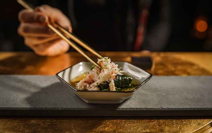 Sushi Suite Sumomono Salad for A Travel and Dining Guide to Labor Day in the Windy City