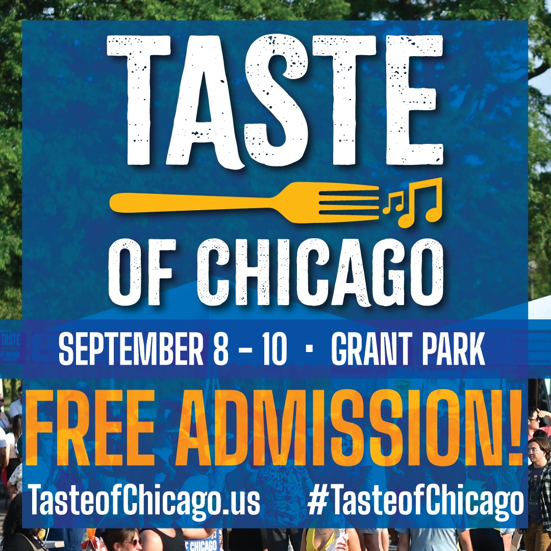 Taste Grant Park 2023 Socil Tile General for 2023 Taste of Chicago Food and Beverage Activations
