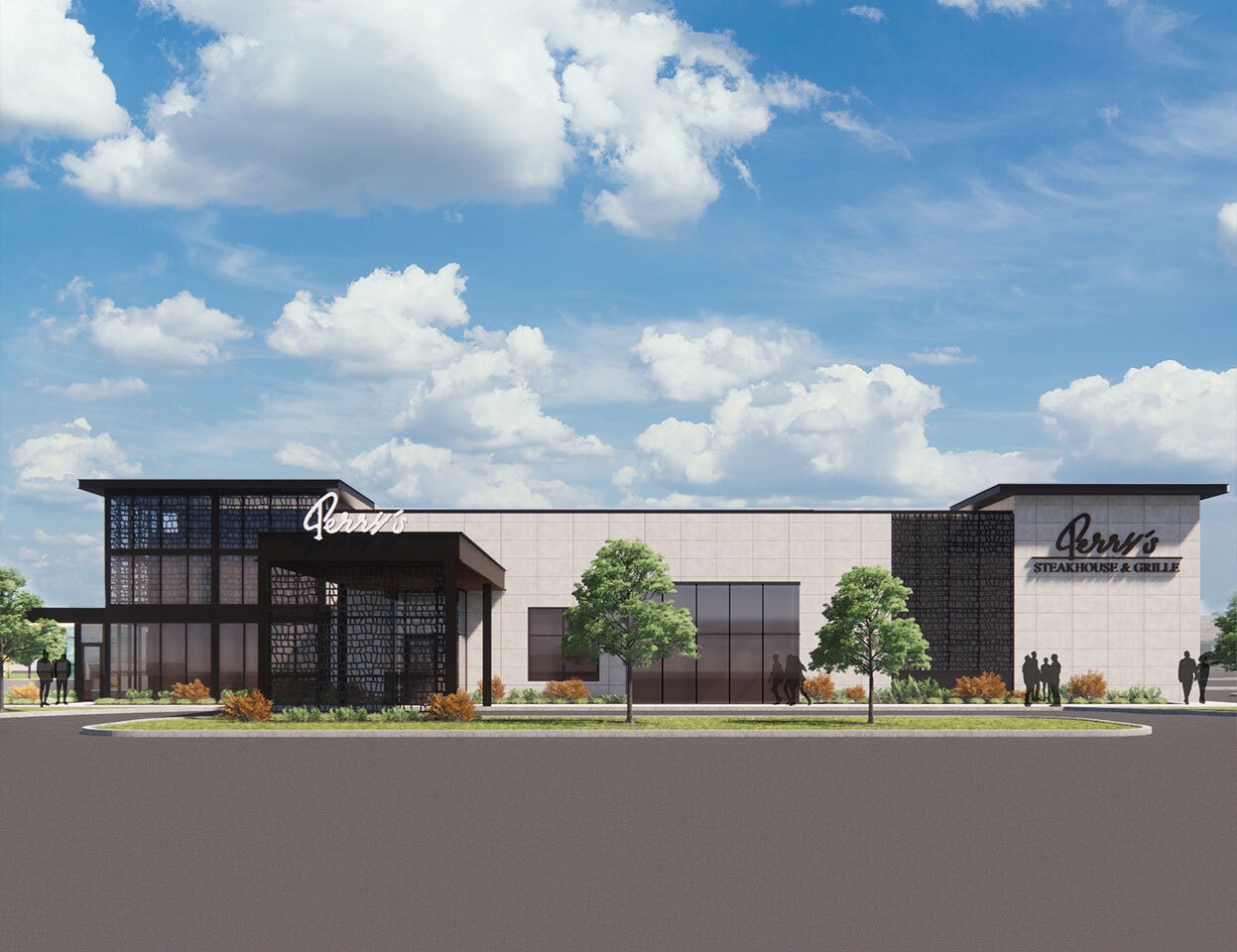 Vernon Hills Perrys Rendering for Perry’s Steakhouse and Grille Opening April 15 in Vernon Hills