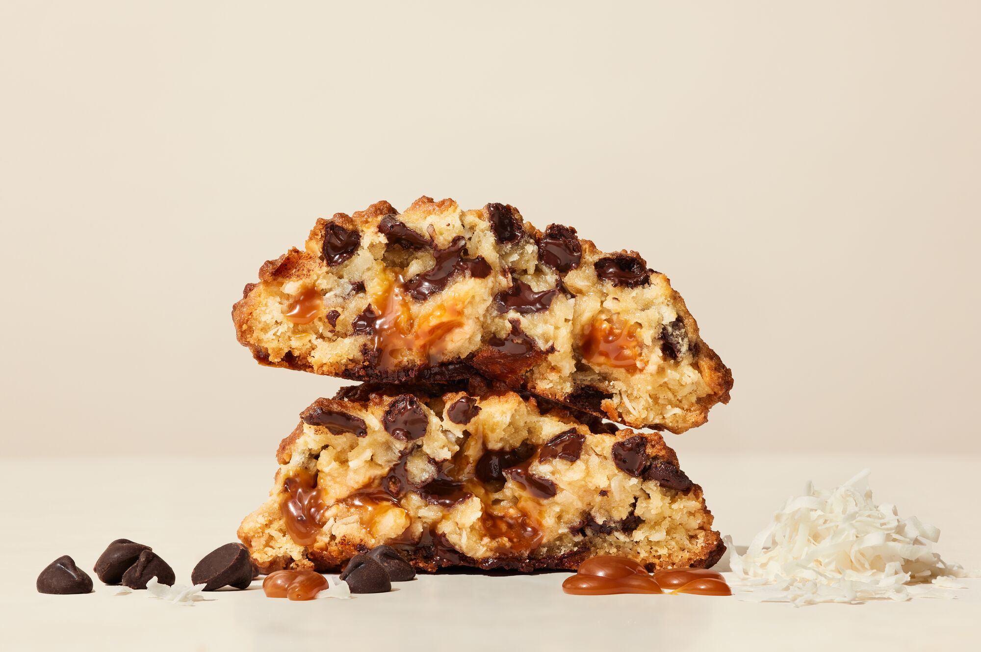 Web Jpg 03 Caramel Single Stack 0131 for Levain Bakery Launches New Cookie, Available Now at the West Loop Location