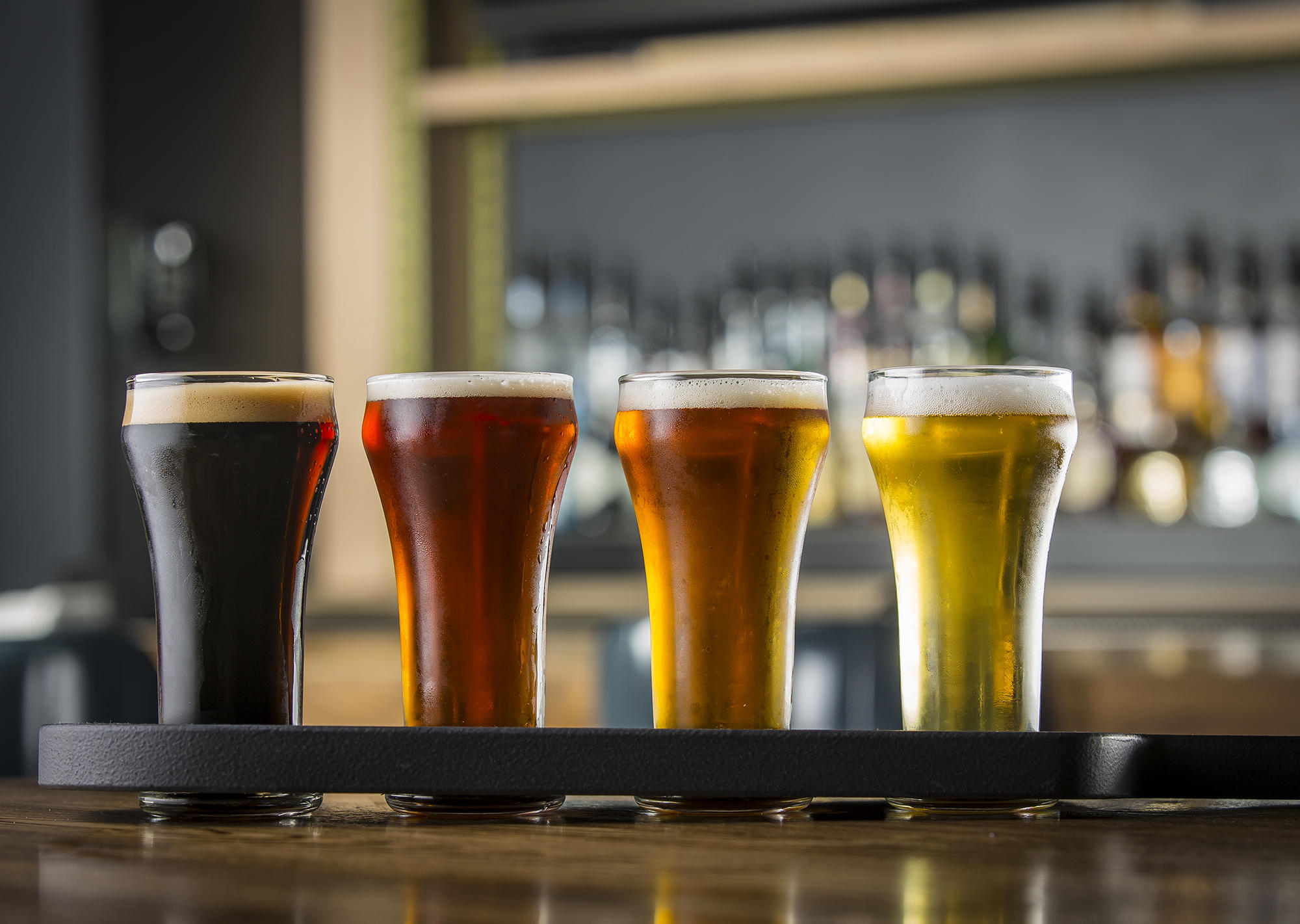 Whirly Ball Beer Flight 1 for Breast Cancer Awareness Month at WhirlyBall