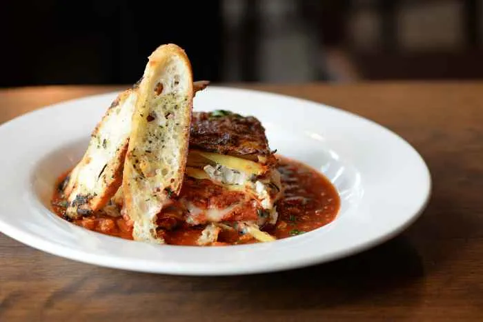 Lasagna for Silverado Bourbon Flight for CSO Movie Night
