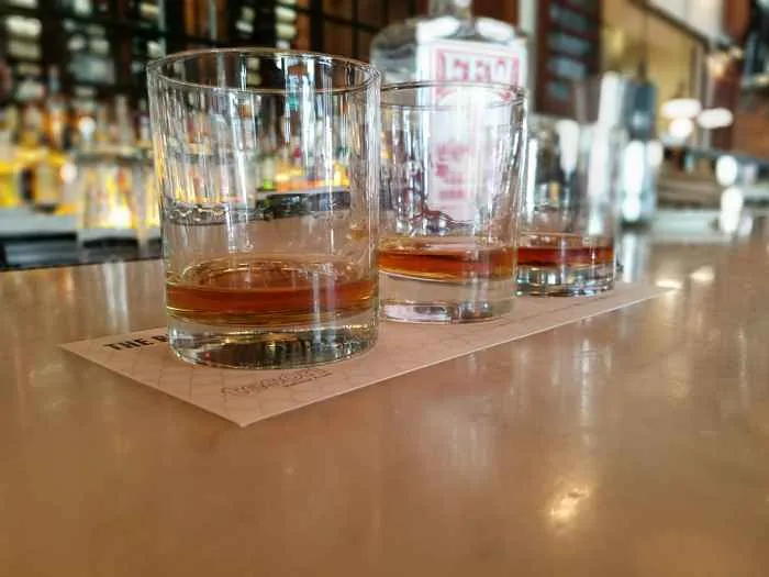 silverado flight of bourbon for Silverado Bourbon Flight for CSO Movie Night